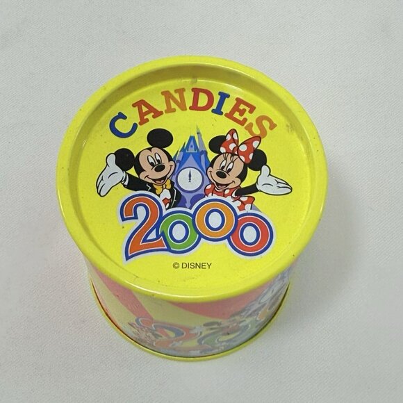 Vintage Disney Candies Tin Box Tokyo Disneyland 2000 Y2K Memorabilia Celebration - Picture 1 of 12